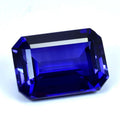 Royal Blue Sapphire Emerald Cut Loose Gemstone